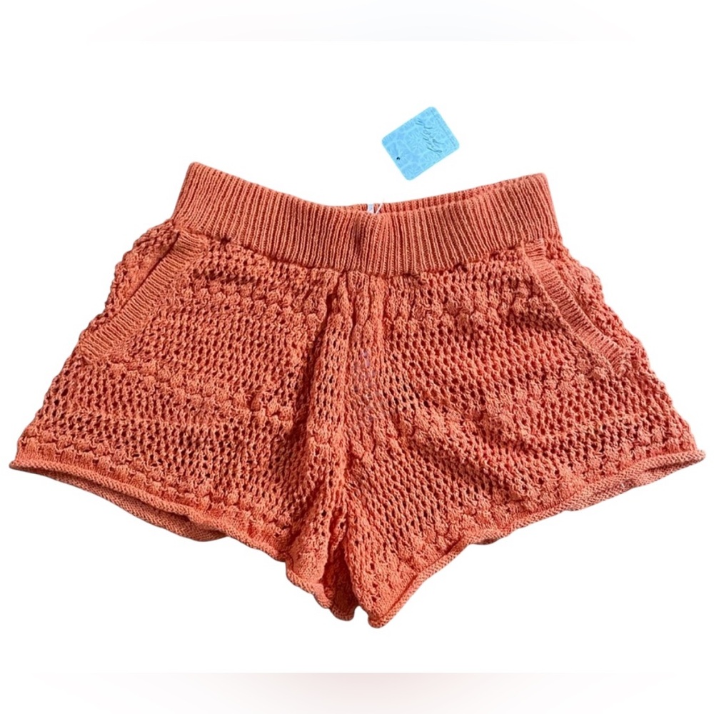 NWT free people southampton fauxchet sweater shorts